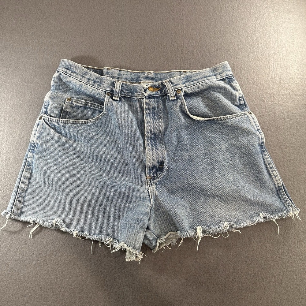 Wrangler Blue Ridge Jean Shorts Light Wash Denim Straight Fit RN 130273